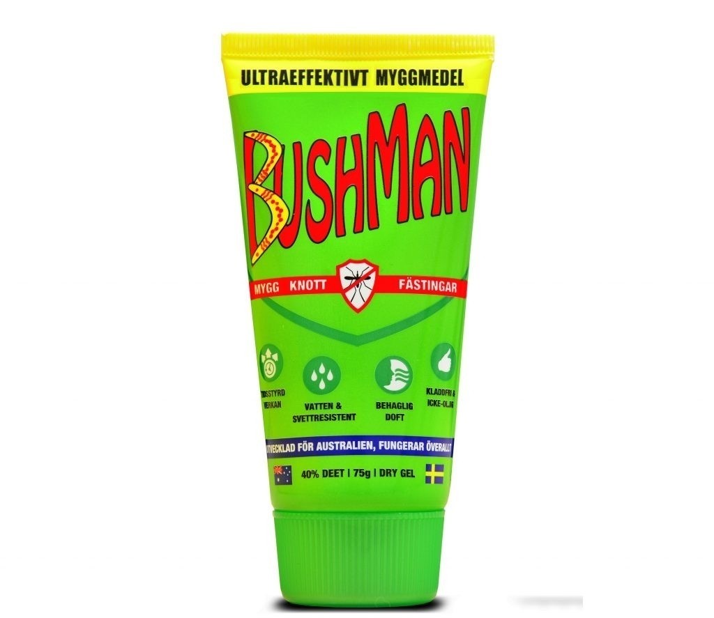 Myggmiddel - Bushman - Gel 75 ml