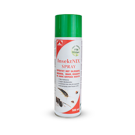 Insektsmiddel - Finmalt fossilt steinmel - Insektnix - 500 ml - Spray