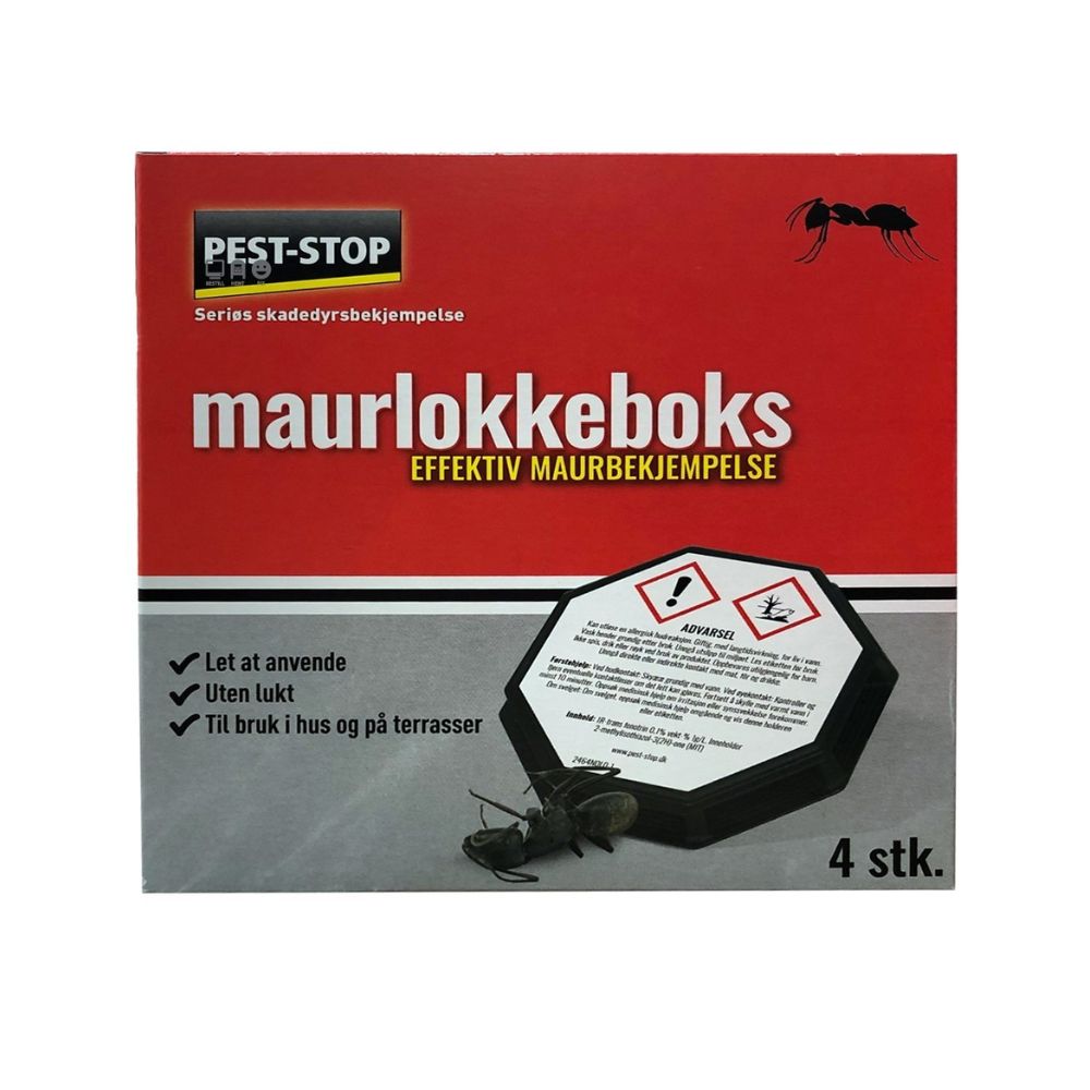 Maurlokkeboks 4 stk - PestStop